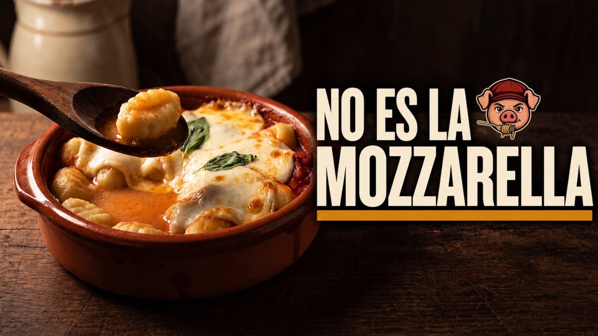 Ñoquis a la sorrentina aguados frente a una ración bien hecha, con el queso dorado y el corte limpio y seco
