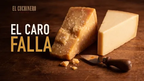 Pasta ligada y brillante junto a dos cuñas de queso curado: por qué el parmesano hace grumos