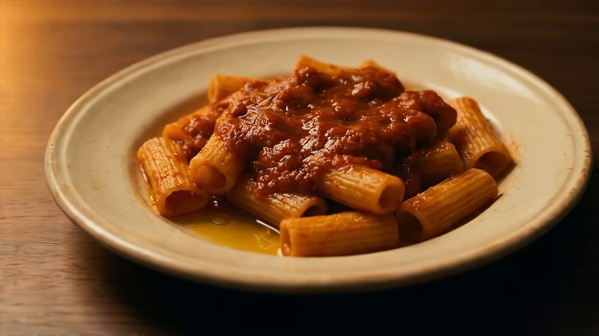 Cómo se ve cuando ha salido bien: fotograma del vídeo de El Cuchinero Pastas