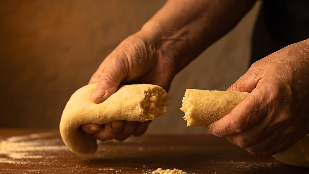 La lección para tu masa: rugosa o satinada: fotograma del vídeo de El Cuchinero Pastas