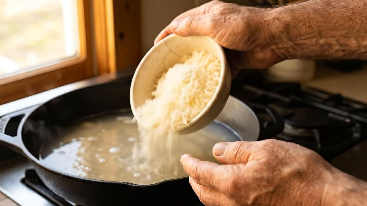 El montaje correcto, en orden: fotograma del vídeo de El Cuchinero Pastas