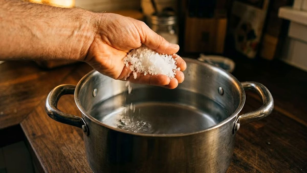 La sal y el calor no son lo que hace útil el agua: fotograma del vídeo de El Cuchinero Pastas