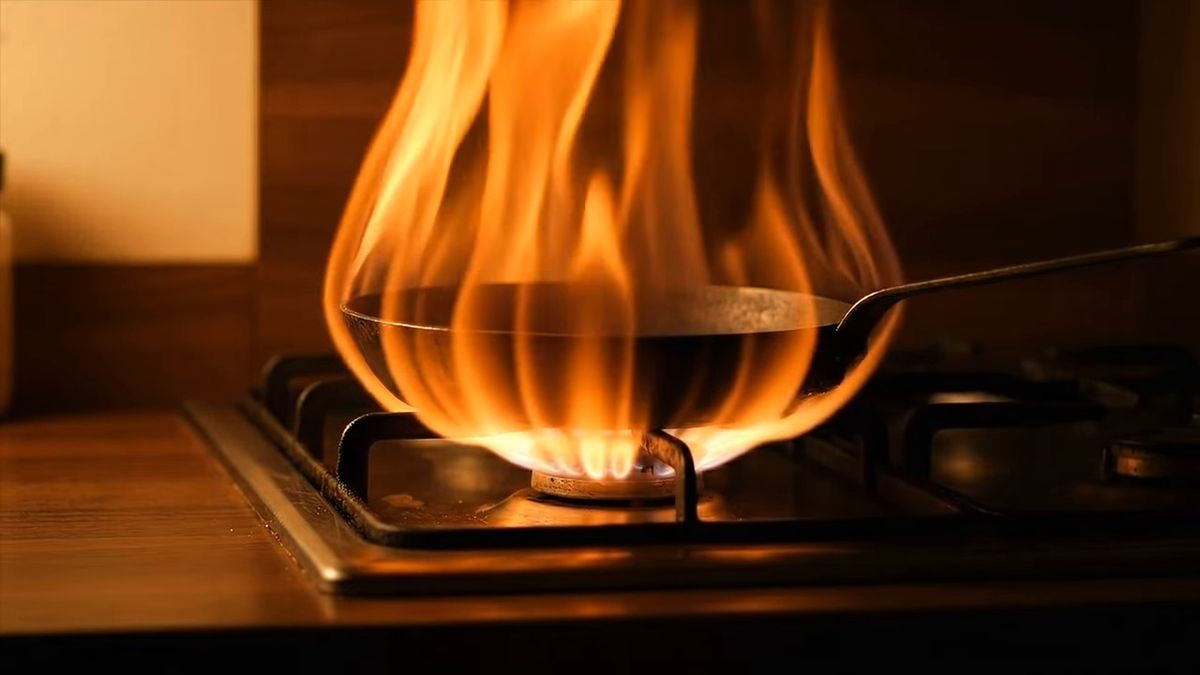 Por qué se rompe: fuego alto y agua que falta: fotograma del vídeo de El Cuchinero Pastas