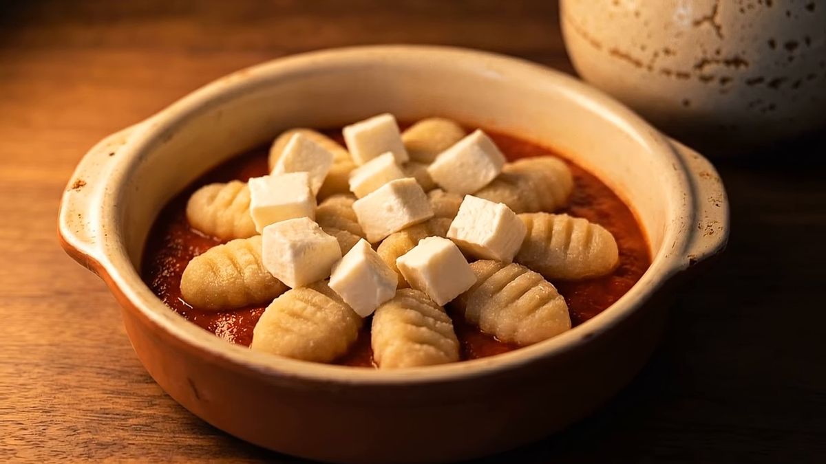 Montar seco y usar el horno solo para terminar: fotograma del vídeo de El Cuchinero Pastas