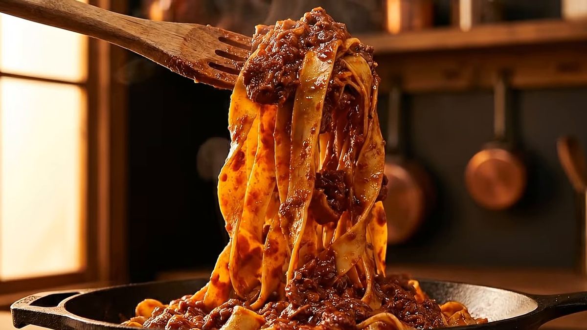 Se sirve de inmediato: fotograma del vídeo de El Cuchinero Pastas