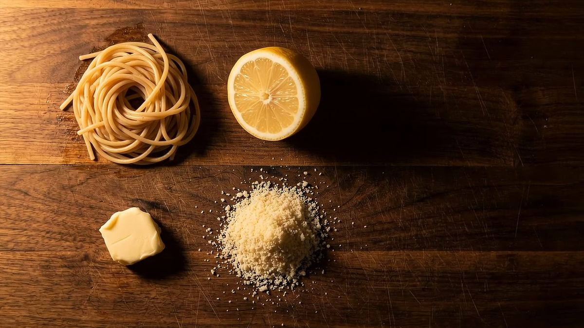 El charco del fondo no lo hizo el limón: fotograma del vídeo de El Cuchinero Pastas