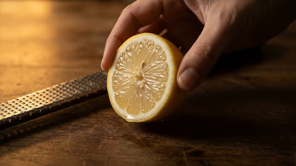 El limón no rompe la salsa: llega tarde: fotograma del vídeo de El Cuchinero Pastas