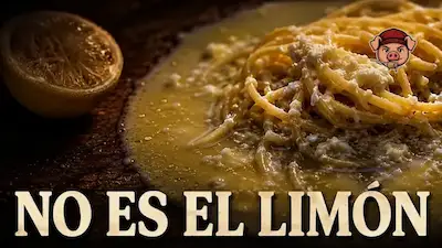 Miniatura del vídeo: No es el limón — pasta al limón